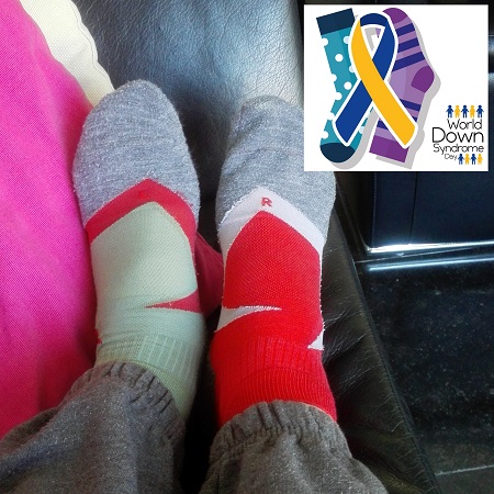 Unmatched Socks for World Down Syndrome Day