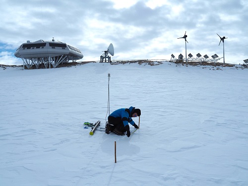 Sampling the ice