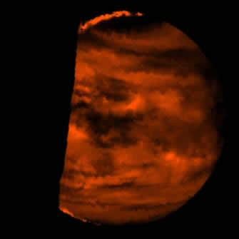 Venus Low Clouds Infrared