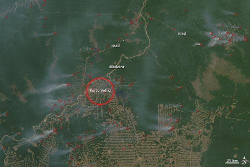 Afbeelding van MODIS aan boord NASA’s Aqua-satelliet