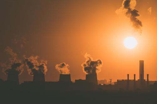 Air pollution urban environment