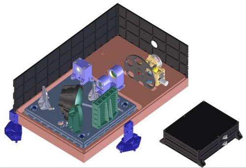 3D drawing VenSpec-H instrument 