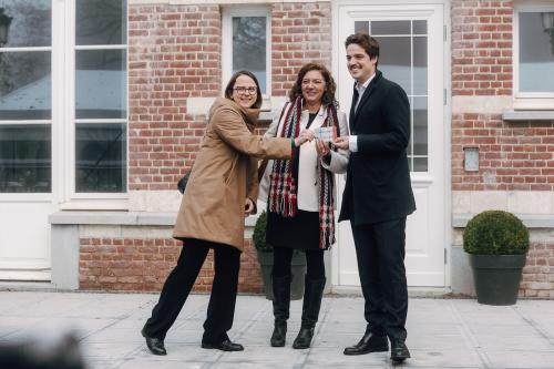 Handing over of the keys