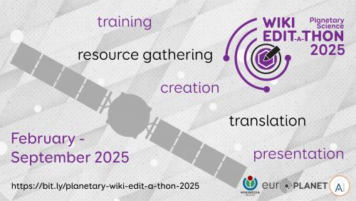 Planetary science 2025 wiki edit-a-thon
