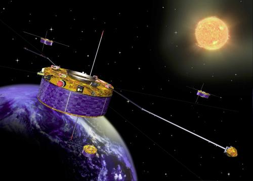 Constellation Cluster, Terre, Soleil