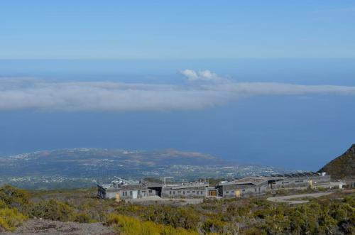 L’observatoire du Maïdo à l’Ile de La Réunion. Mer. Océan.