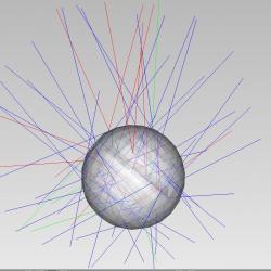 Geant4 simulatie energetische protonen