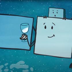Rosetta satelliet tekening