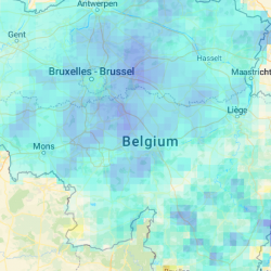 NO2 Belgique