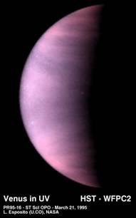 Ultraviolet image Venus 1995