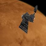 ExoMars Trace Gas Orbiter Planet Mars background